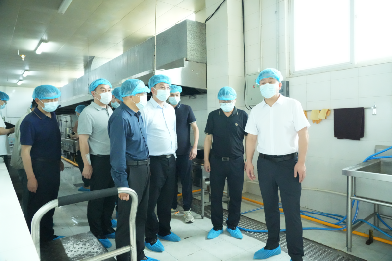 市委常委、常务副市长李建军莅临利州中专督导食品安全工作